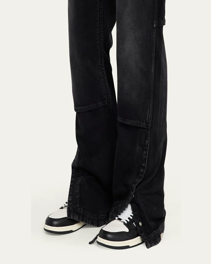 Men's Skel Leather Low-Top Sneakers - Image 4