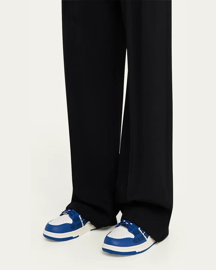 Men's Skel Leather Low-Top Sneakers - Image 7