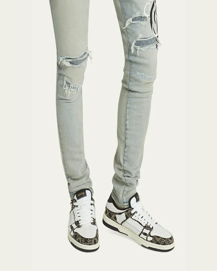 Men's Skel Low Leather and MA Quad Sneakers - Image 2