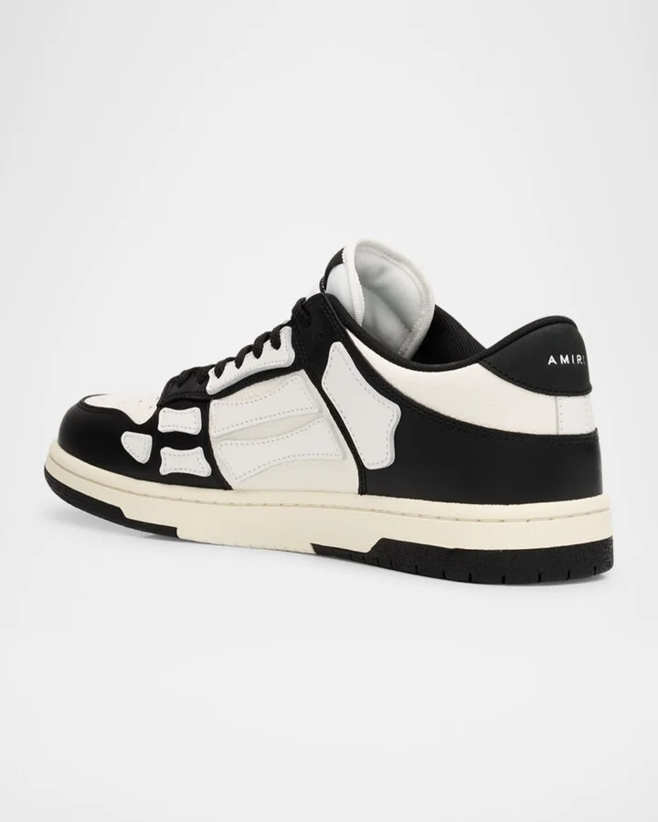Men's Skel Low-Top Two-Tone Leather Sneakers - Image 3