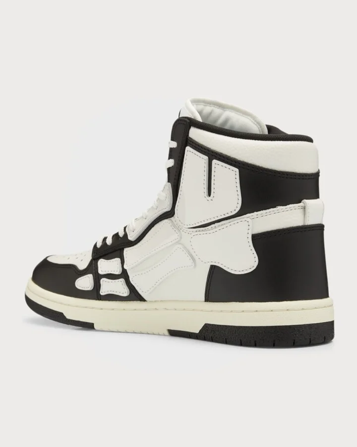 Men's Skel-Top Hi Leather Bones High-Top Sneakers - Image 6