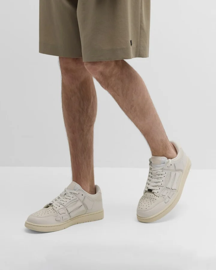 Men's Skel Top Tonal Leather Low-Top Sneakers - Image 6