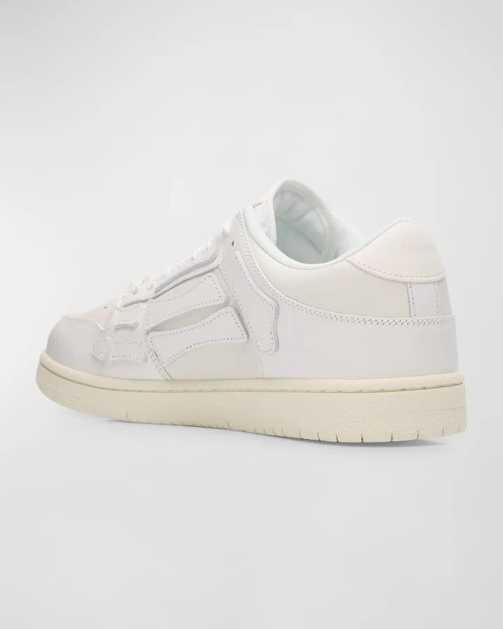 Men's Skel Top Tonal Leather Low-Top Sneakers - Image 7