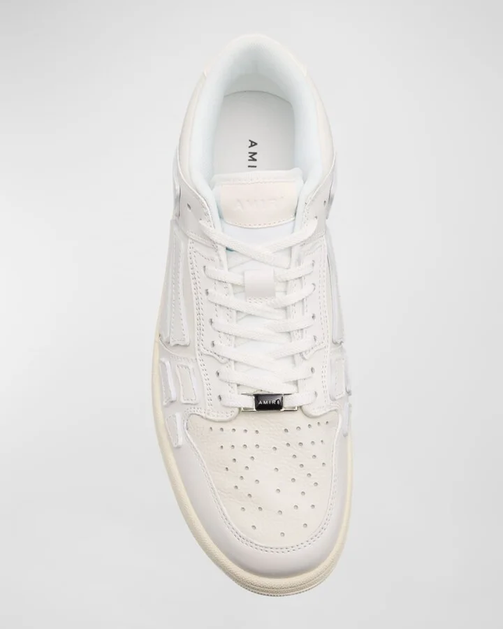 Men's Skel Top Tonal Leather Low-Top Sneakers - Image 10