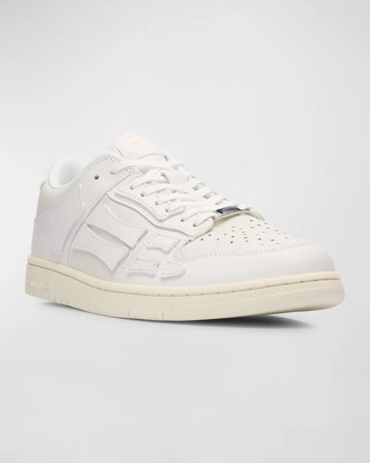 Men's Skel Top Tonal Leather Low-Top Sneakers - Image 11