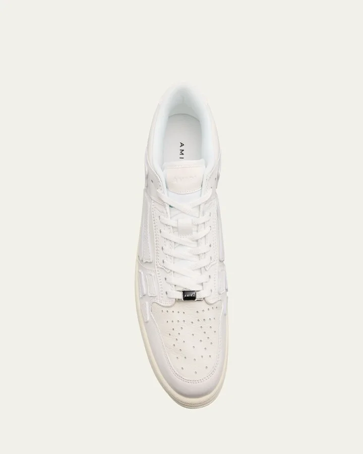 Men's Skel Top Tonal Leather Low-Top Sneakers - Image 2