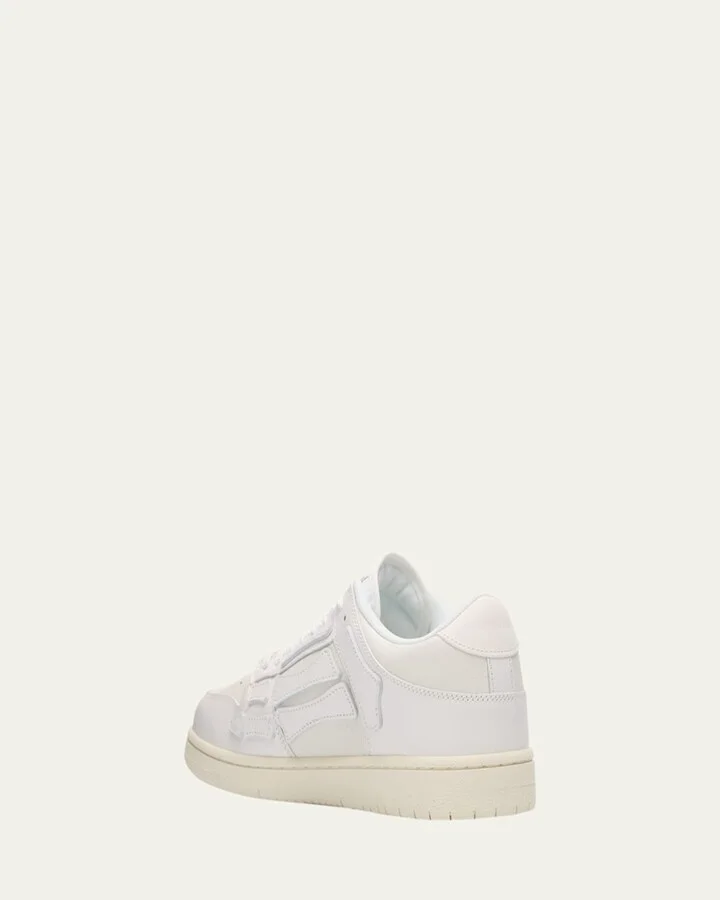Men's Skel Top Tonal Leather Low-Top Sneakers - Image 4