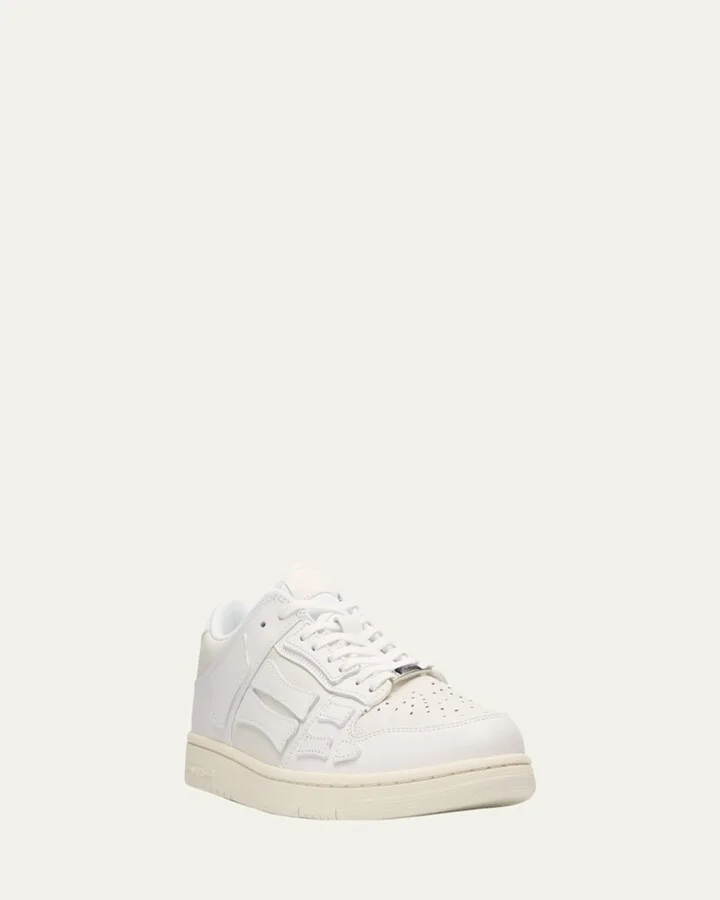 Men's Skel Top Tonal Leather Low-Top Sneakers - Image 5
