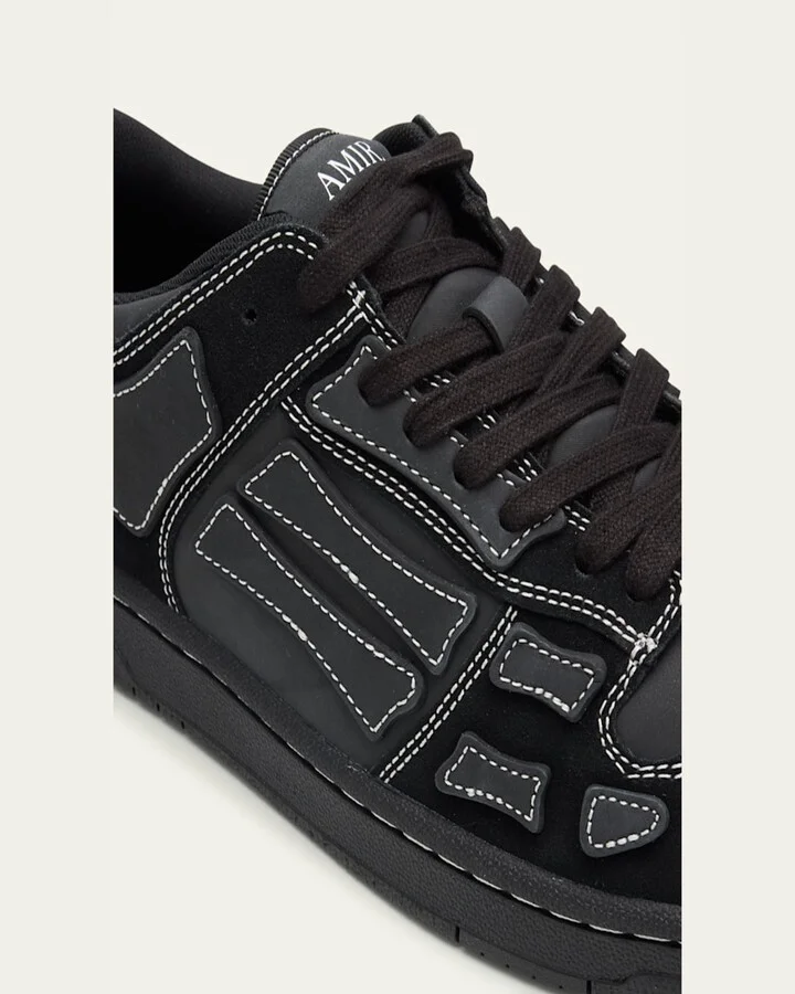 Men's Skel Top Tonal Leather Low-Top Sneakers - Image 2