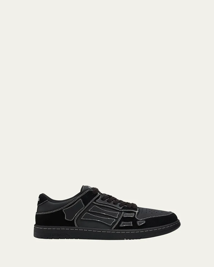 Men's Skel Top Tonal Leather Low-Top Sneakers