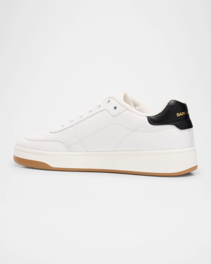 Men's SL/61 Leather Low-Top Sneakers - Image 5