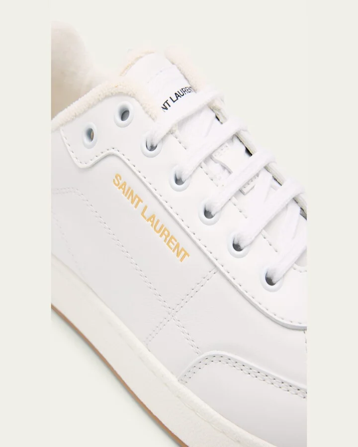 Men's SL/61 Leather Low-Top Sneakers - Image 9
