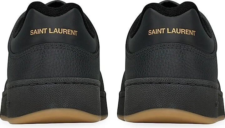 Men's SL/61 Low-Top Sneakers in Perforated Leather - Noir - Size 9 - Image 3