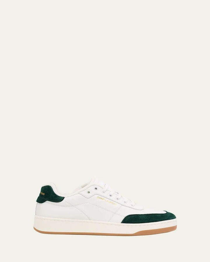 White/dark Green