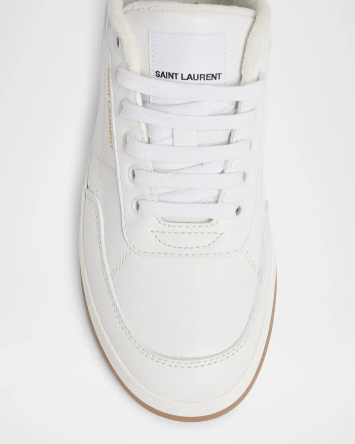 Men's SL61 Leather Low-Top Sneakers - Image 2