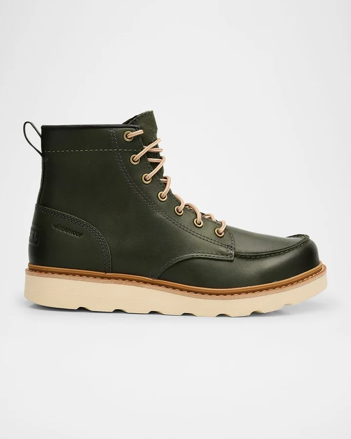 Men's Slabtown 62'™ Waterproof Leather Moc-Toe Lace-Up Boots
