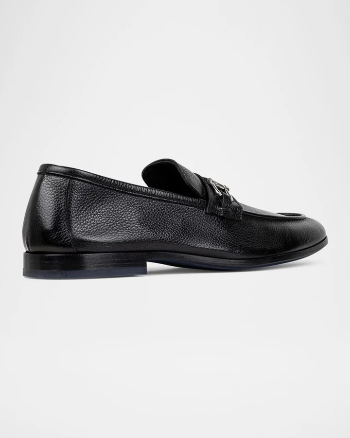 Men's Slade Tumbled Leather Bit Loafers - Image 2