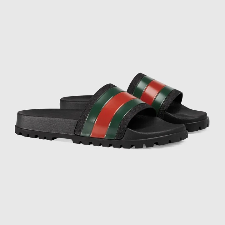 Men's slide sandal with Web - Image 2