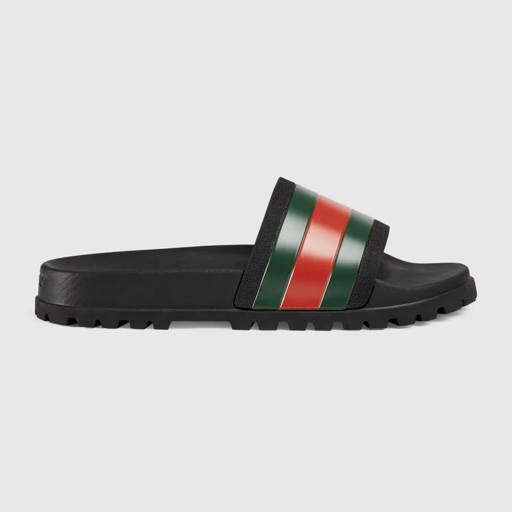 Men's slide sandal with Web