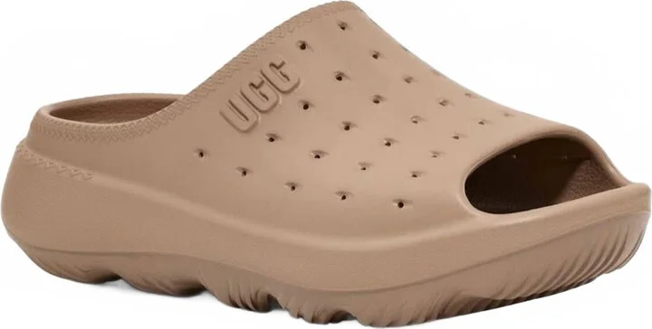 Men's Slides In Tan