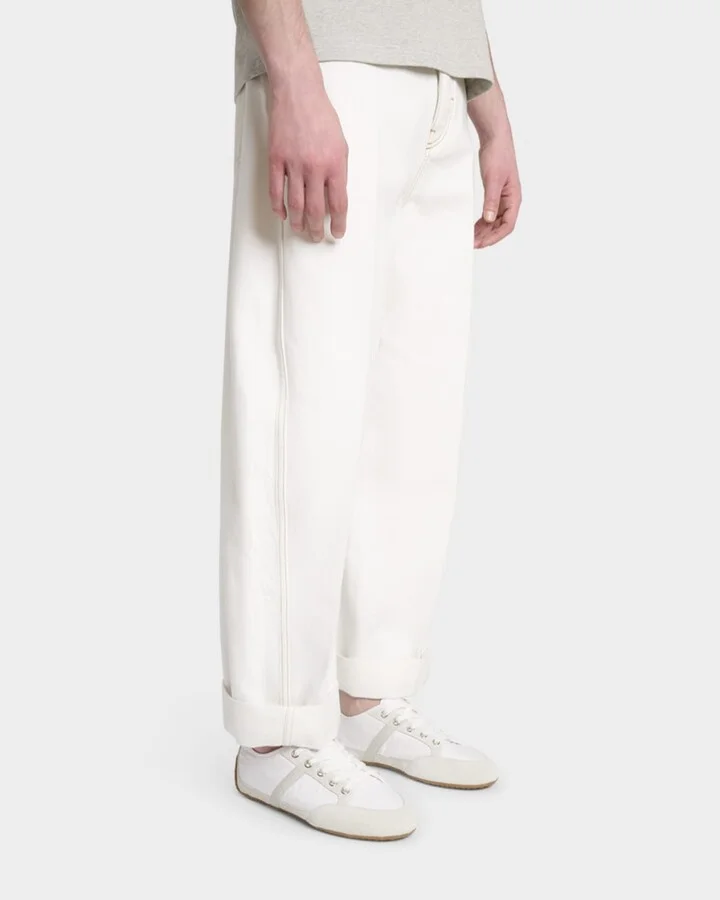 Men's Slim Nylon and Suede Low-Top Sneakers - Image 10
