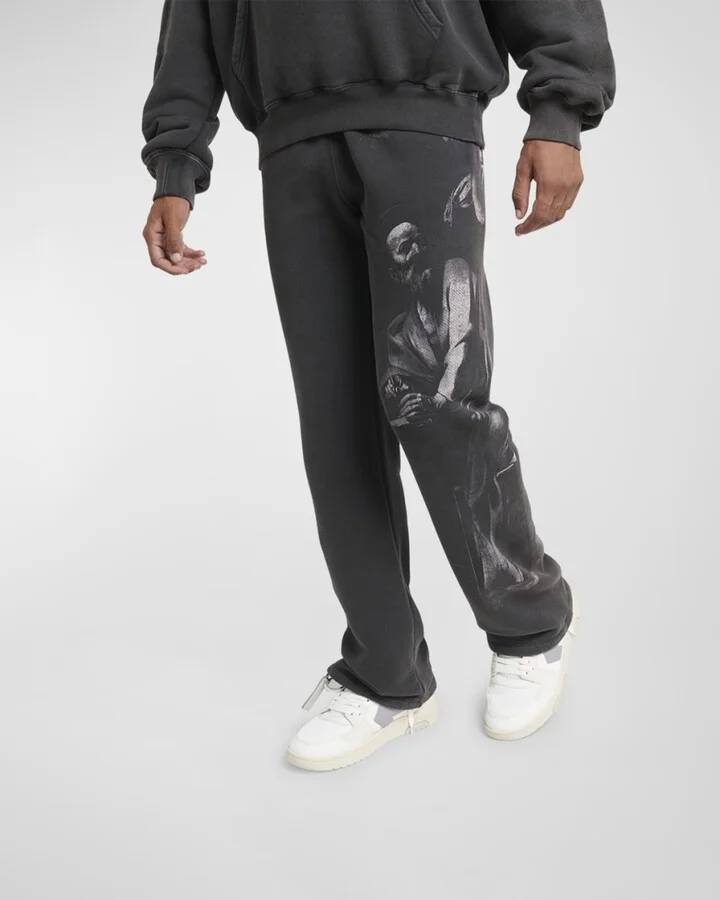 Men's Slim Out Of Office Mesh and Leather Low-Top Sneakers - Image 2