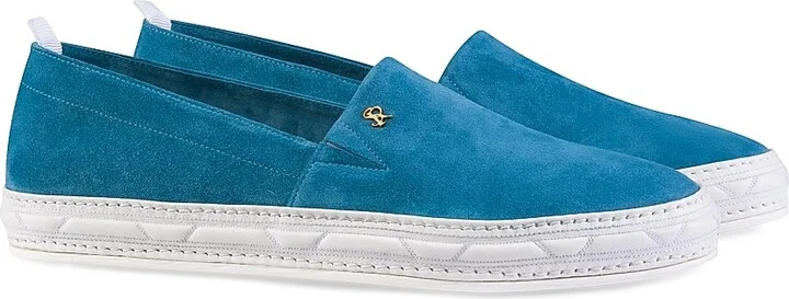 Men's Slip-On Casual Shoes - Prominent Blue - Size 7 - Image 2
