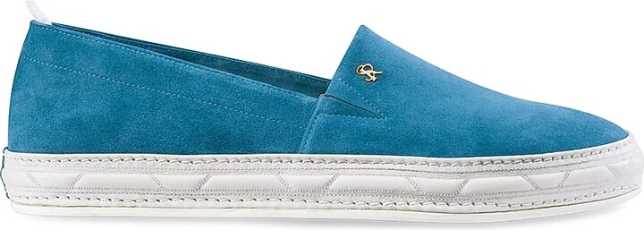 Men's Slip-On Casual Shoes - Prominent Blue - Size 7