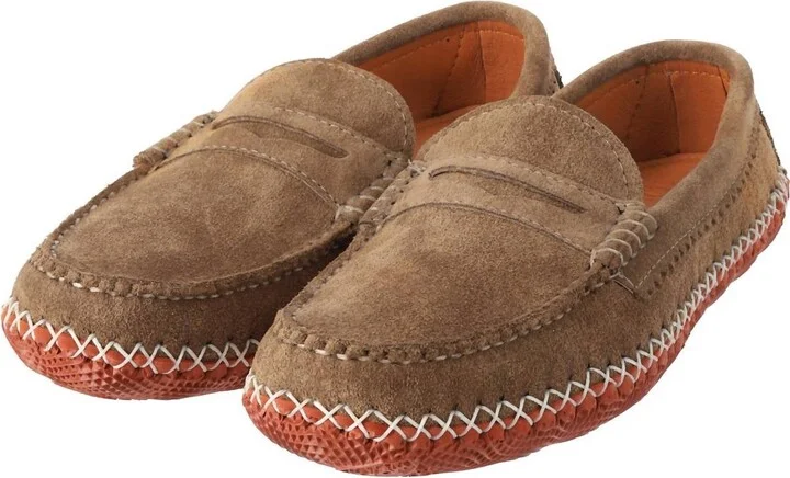 Men's Slip-On Shoe In Beige