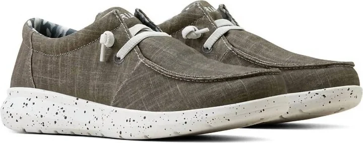 Men's Slip-On Shoes In Grey