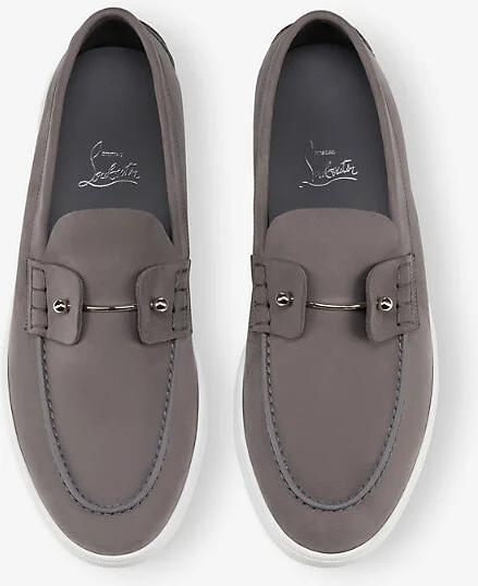 Mens Smoky/Lin Smoky Chambeliboat Leather Boat Shoes Eur 43.5 / 9.5 Uk Men - Image 2