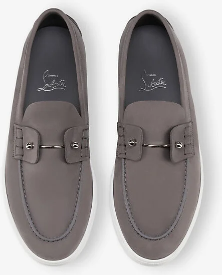 Mens Smoky/Lin Smoky Chambeliboat Leather Boat Shoes Eur 43.5 / 9.5 Uk Men - Image 3