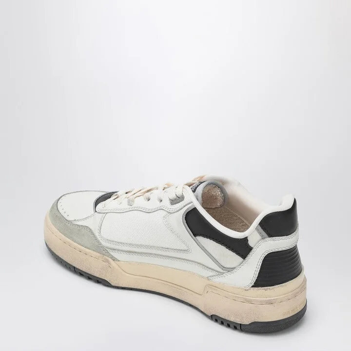 Men's Sneaker Forty2 White/Black/Beige - Image 2