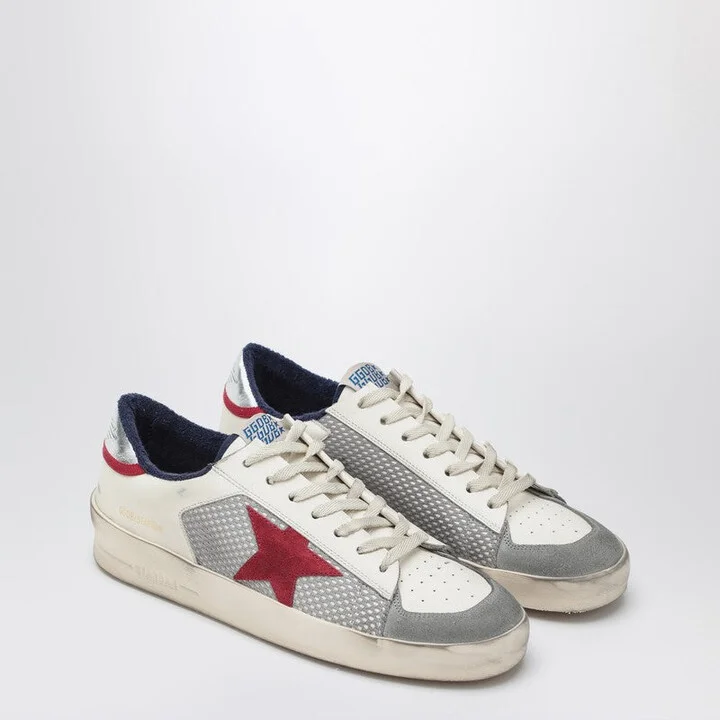 Men's Sneaker Stardan White/Grey/Red