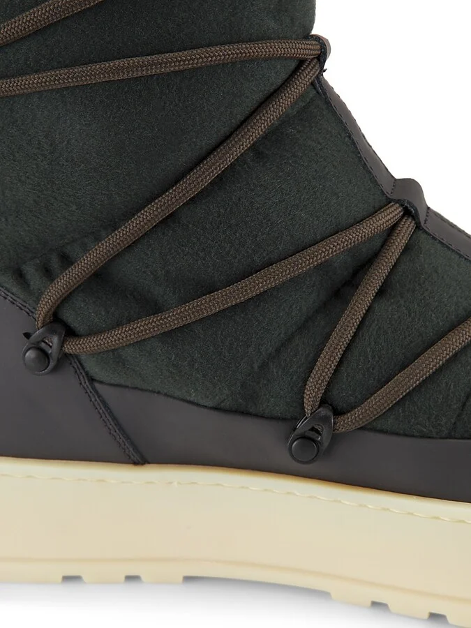 Men's Snow Wander Quilted Boots - Jungle Green - Size 9 - Image 5