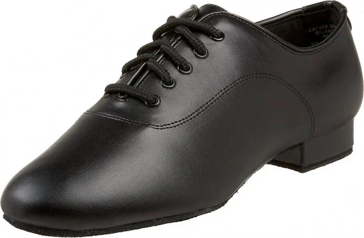 Men's Social Dance Shoe In Black