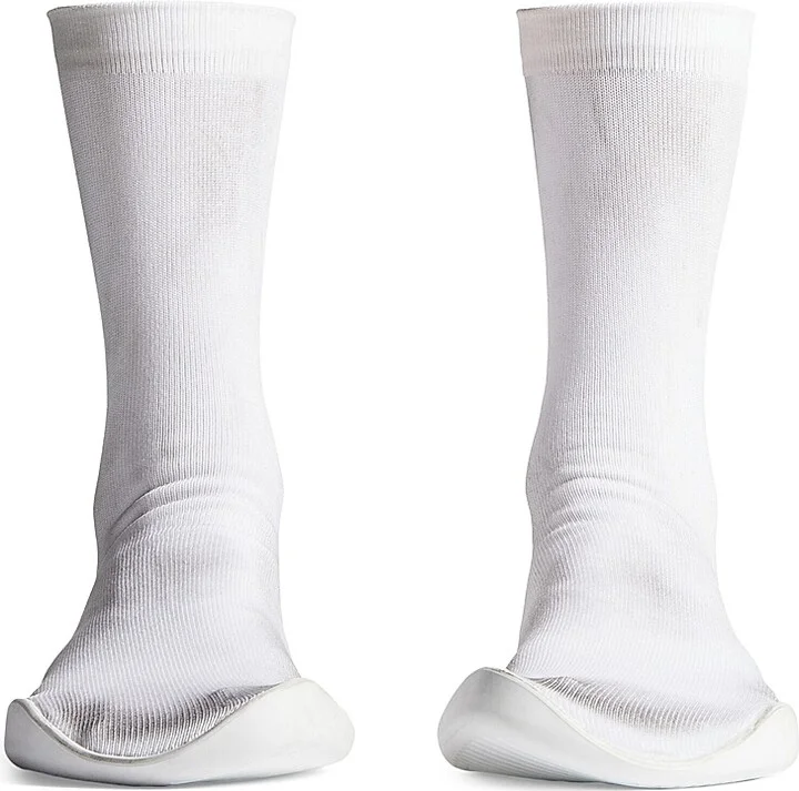 Men's Sock Sneakers - White - Size 6 - Image 3