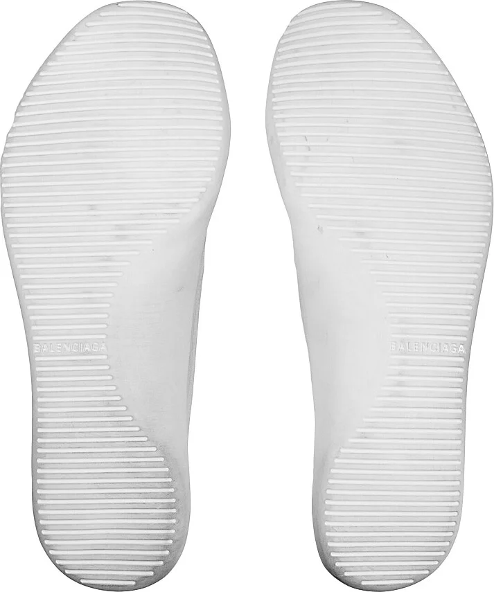 Men's Sock Sneakers - White - Size 6 - Image 7
