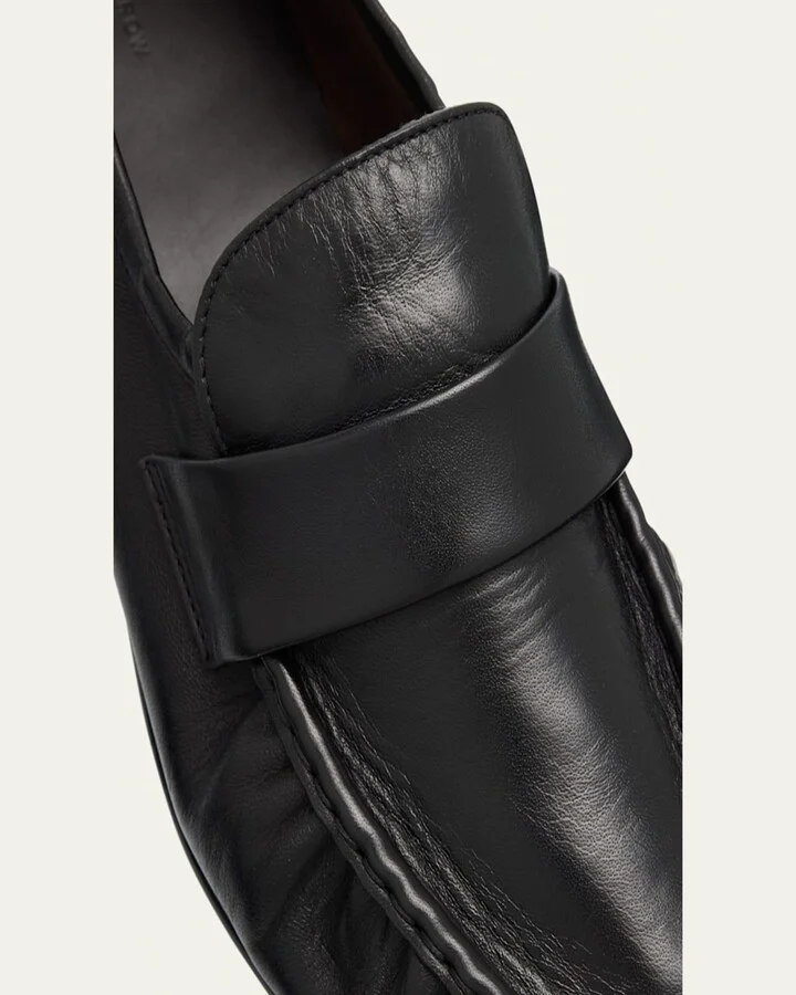 Men's Soft Napa Leather Loafers - Image 5