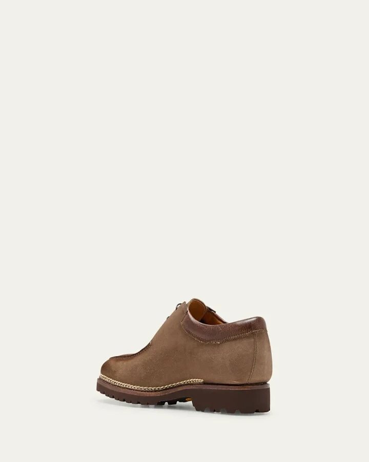 Men's Sontuoso Suede Lug Sole Oxfords - Image 3
