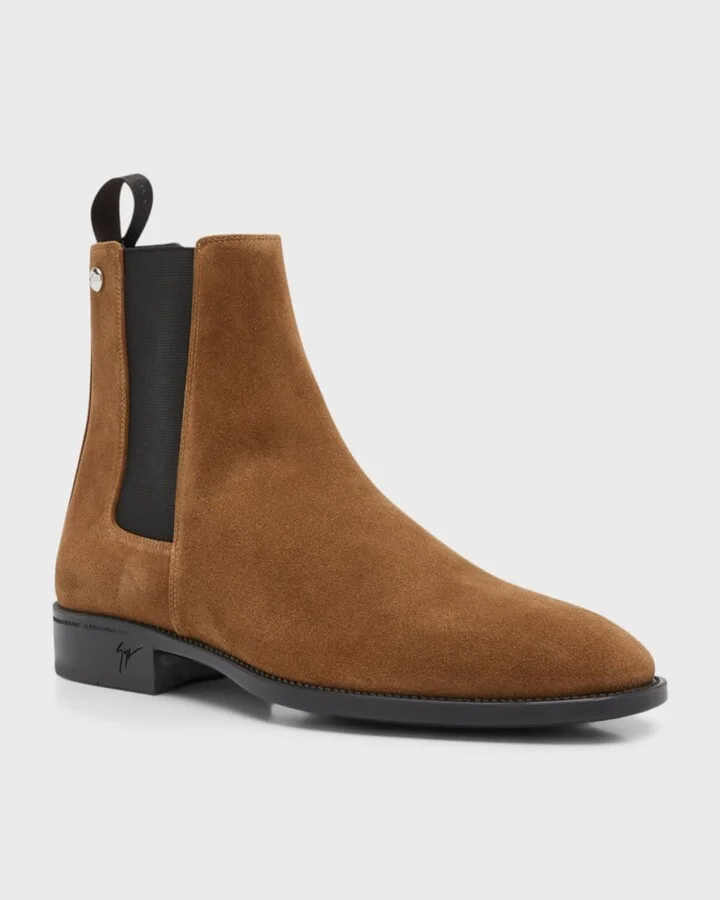 Men's Sorrento 15 Suede Chelsea Boots - Image 5