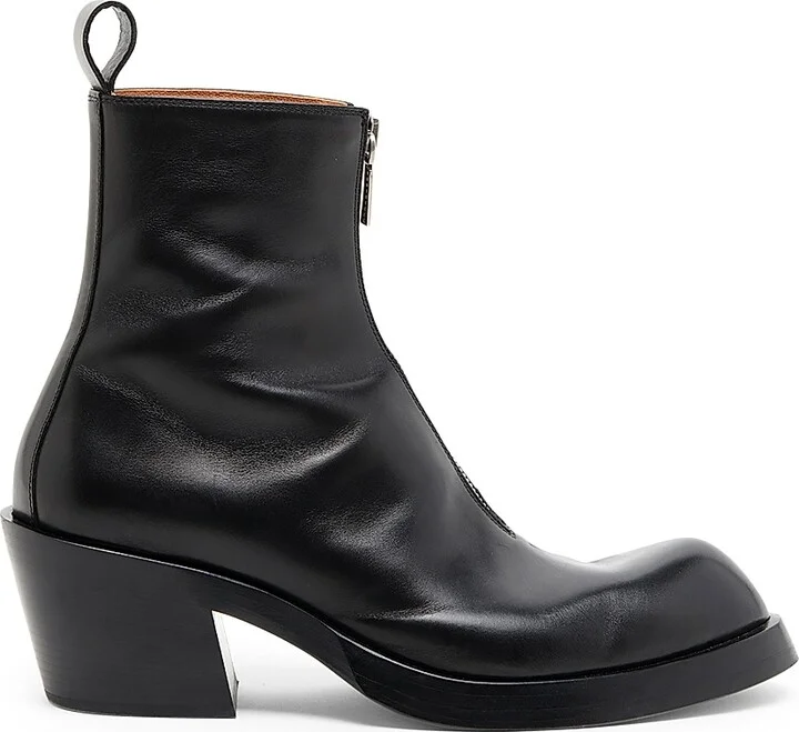 Men's Sparrow Leather Boots - Black - Size 9