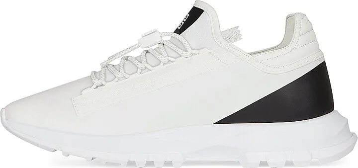 Men's Spectre Runner Sneakers in Synthetic Leather - Black White - Size 6 - Image 8