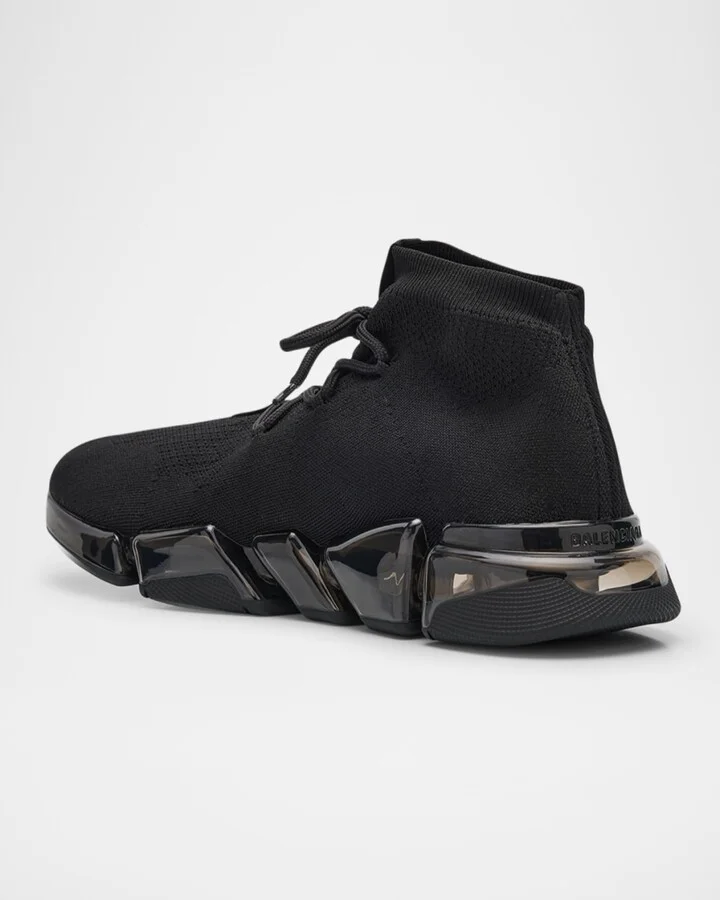 Men's Speed 2.0 Clear-Sole 3D Knit Sneakers - Image 3