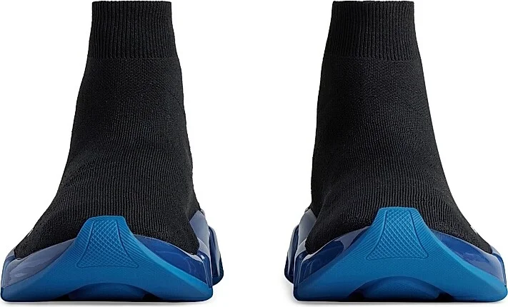 Men's Speed 2.0 Full Clear Sole Recycled Knit Sneakers - Black - Size 7 - Image 9