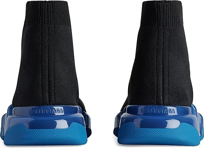 Men's Speed 2.0 Full Clear Sole Recycled Knit Sneakers - Black - Size 7 - Image 10