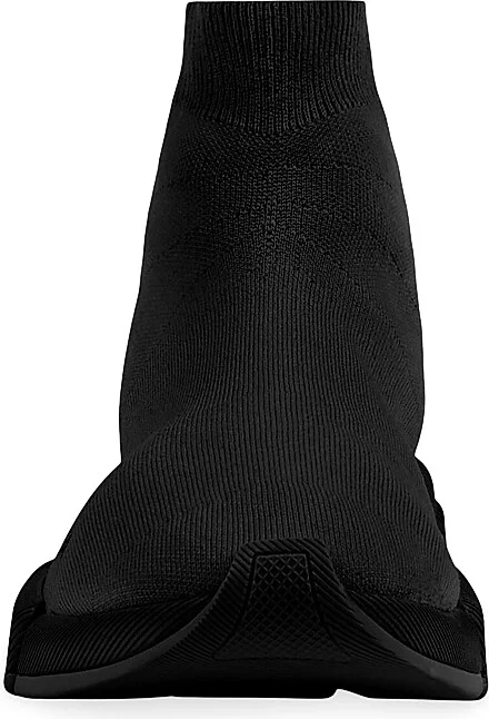Men's Speed 2.0 Monocolor Recycled Knit Sneakers - Black - Size 7 - Image 2