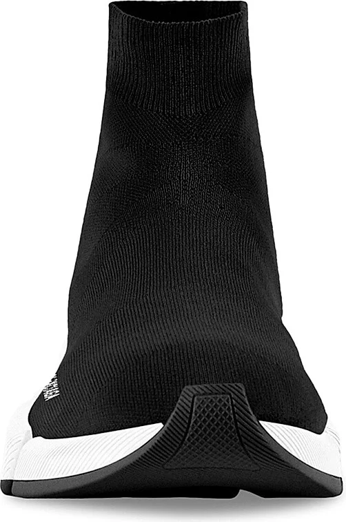 Men's Speed 2.0 Recycled Knit Sneaker - Black White - Size 6 - Image 2