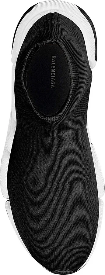Men's Speed 2.0 Recycled Knit Sneaker - Black White - Size 6 - Image 3