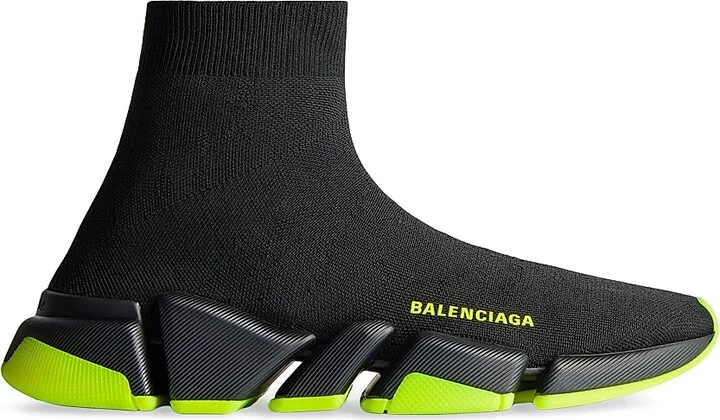 Men's Speed 2.0 Recycled Knit Sneaker - Black White - Size 6 - Image 11